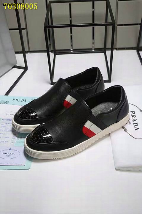 Prada casual shoes men-008